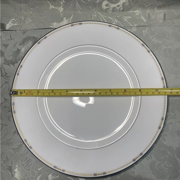 Rare Waterford Crystal Basque China 6 Piece Place Setting Discontinued Vintage - Picture 15 of 16